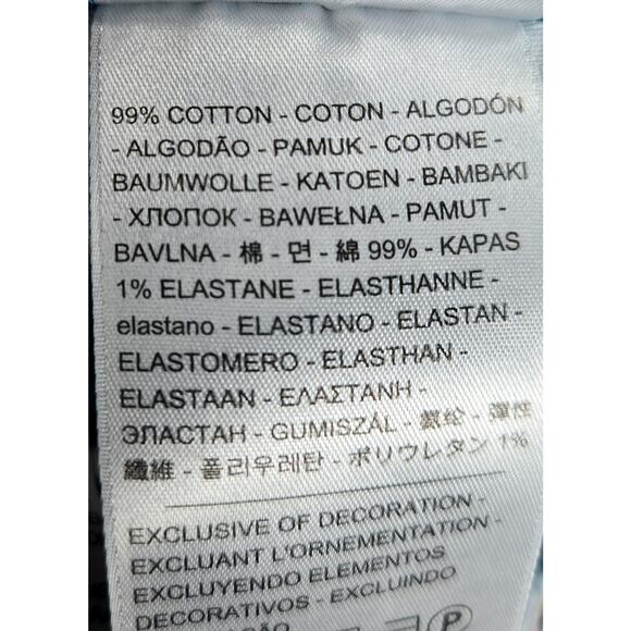 Levi's Premium High Rise Button Fly 501 Skinny Fit Distressed Hem Jeans Size 31 - Picture 6 of 8